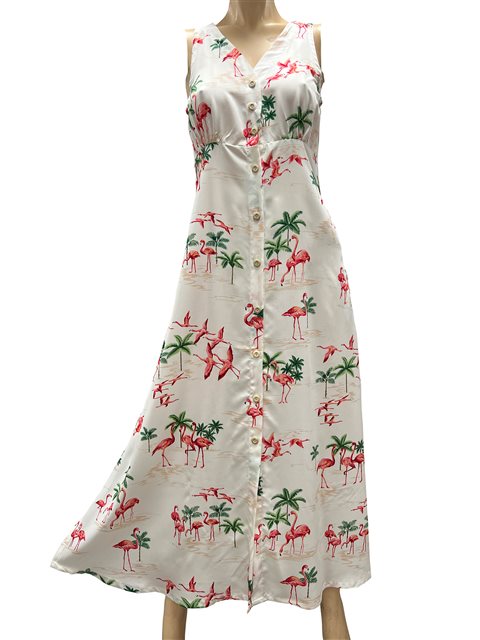 knee length dresses for ladies Long Weekend Maxi Dress ~ Shell Linen – Show Me Your Mumu main image 1