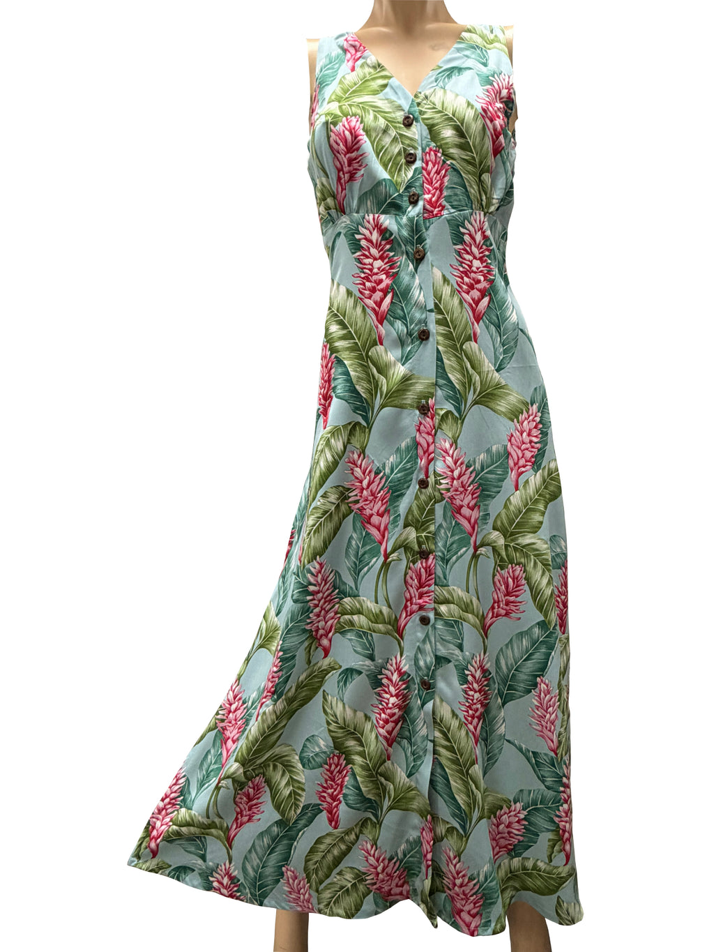aqua red dress Paradise Found
