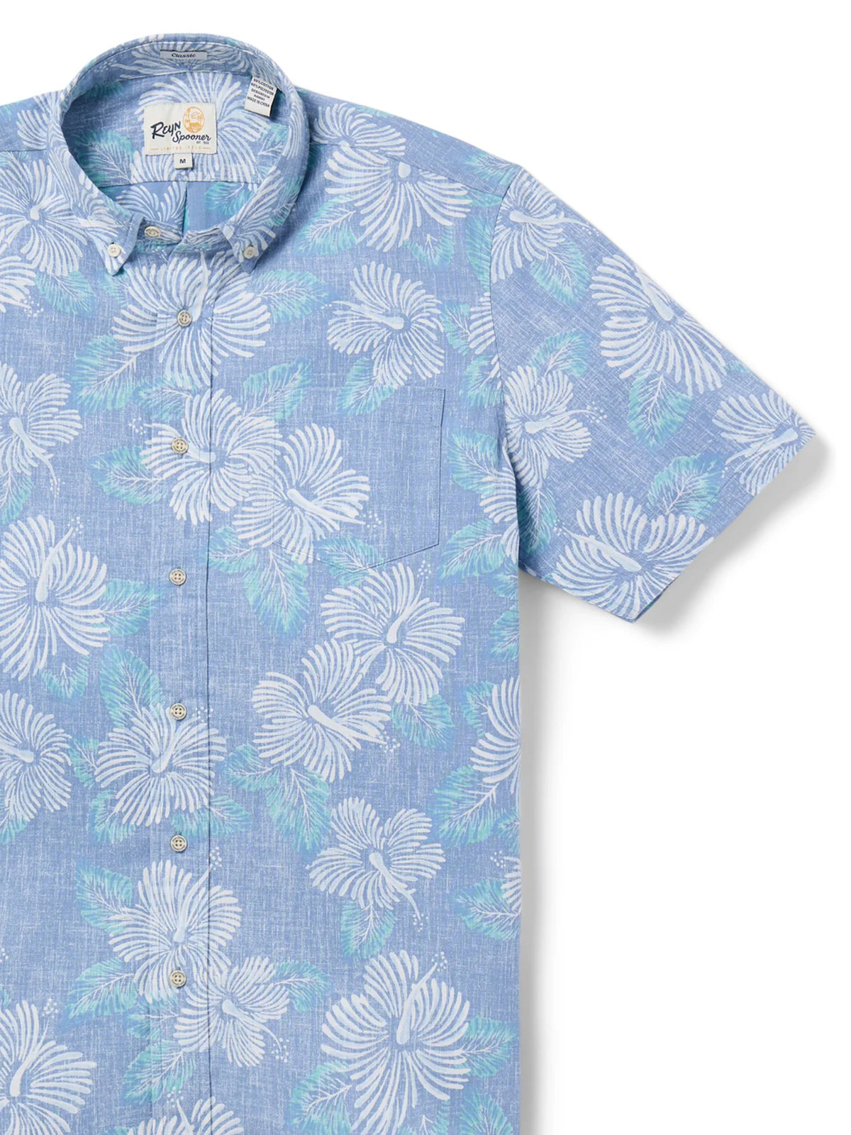 Reyn Spooner - Hibiscus Bloooms Allure Spooner Kloth Men's Hawaiian Shirt Classic Fit