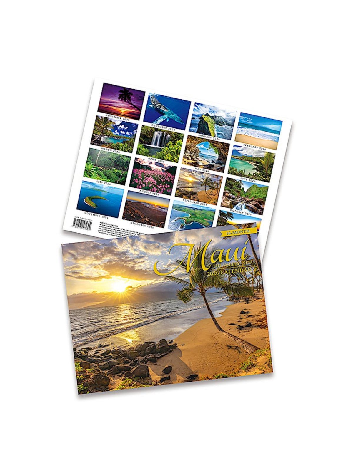 Hawaiian 2026 Calendar - MAUI, THE VALLEY ISLE Trade Calendar