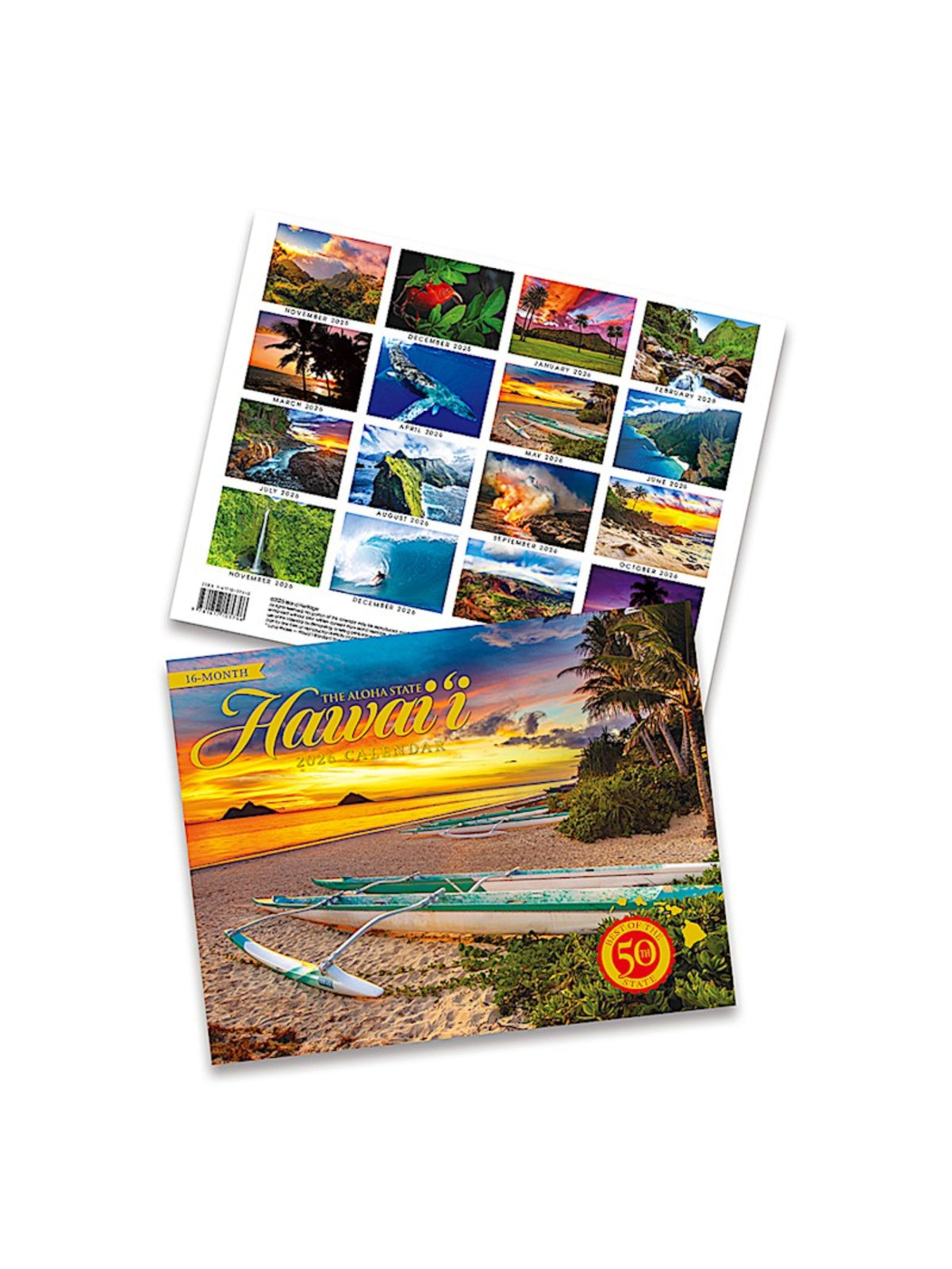 Hawaiian 2026 Calendar - HAWAI'I, THE BEST OF THE ALOHA STATE Trade Calendar