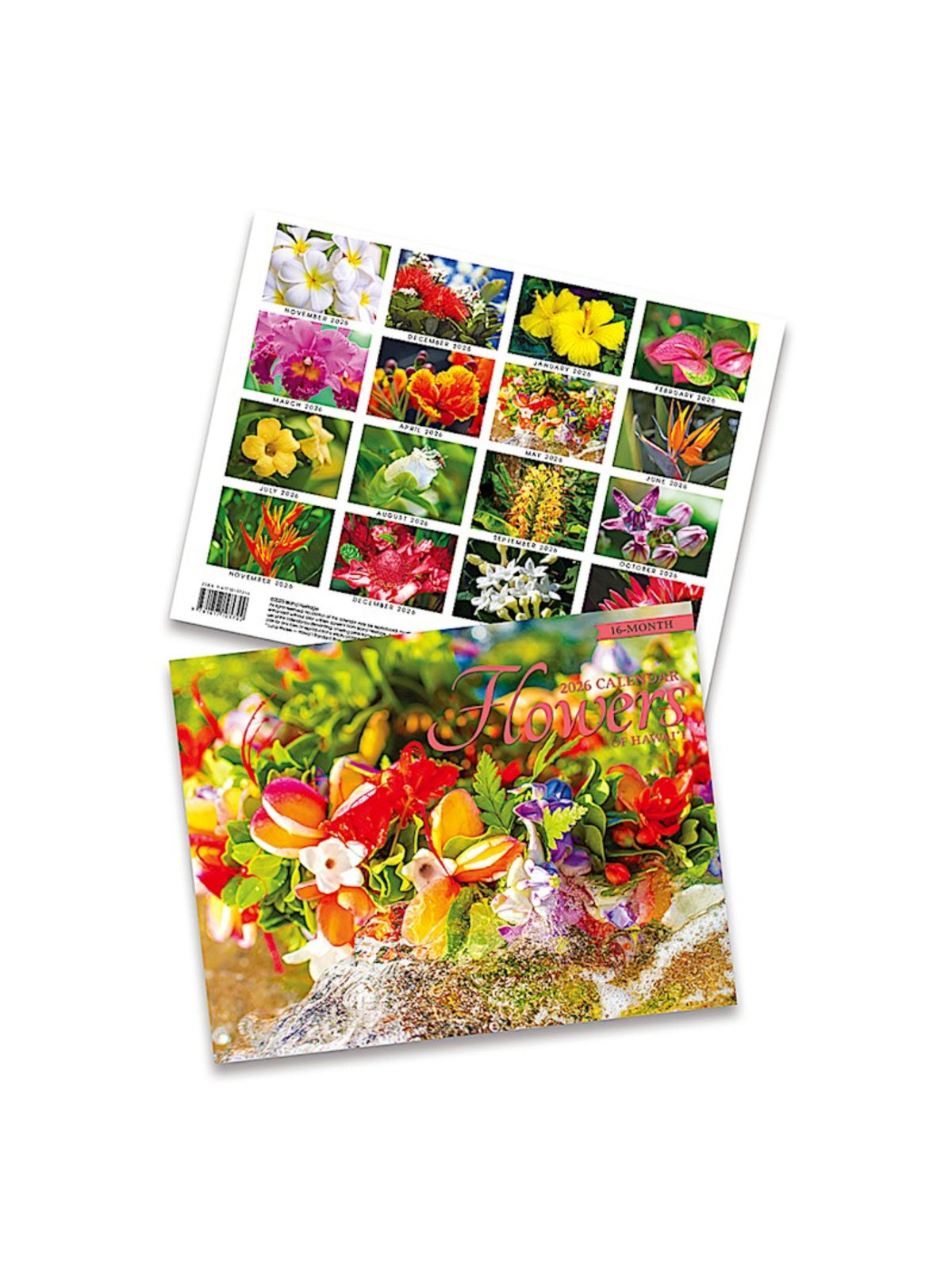 Hawaiian 2026 Calendar - FLOWERS OF HAWAI'I Trade Calendar