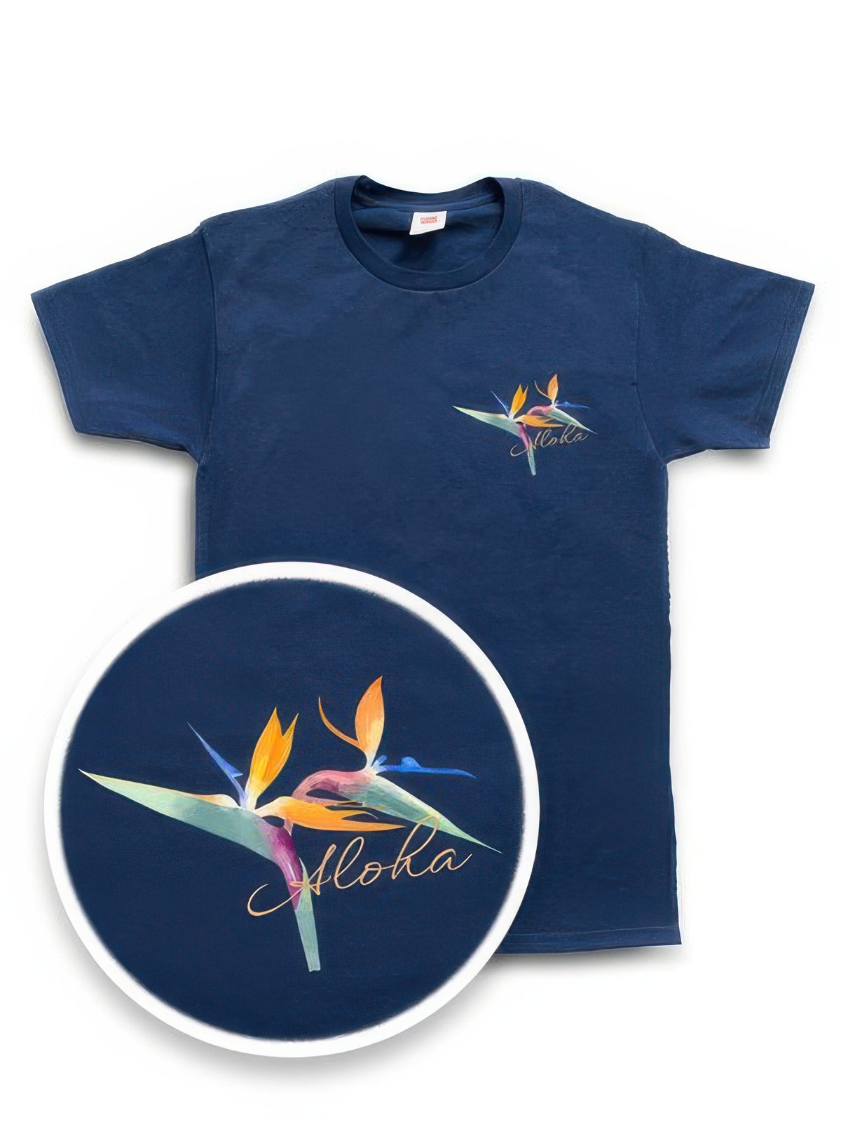 Honi Pua - Bird of Paradise Unisex Hawaiian T-Shirt