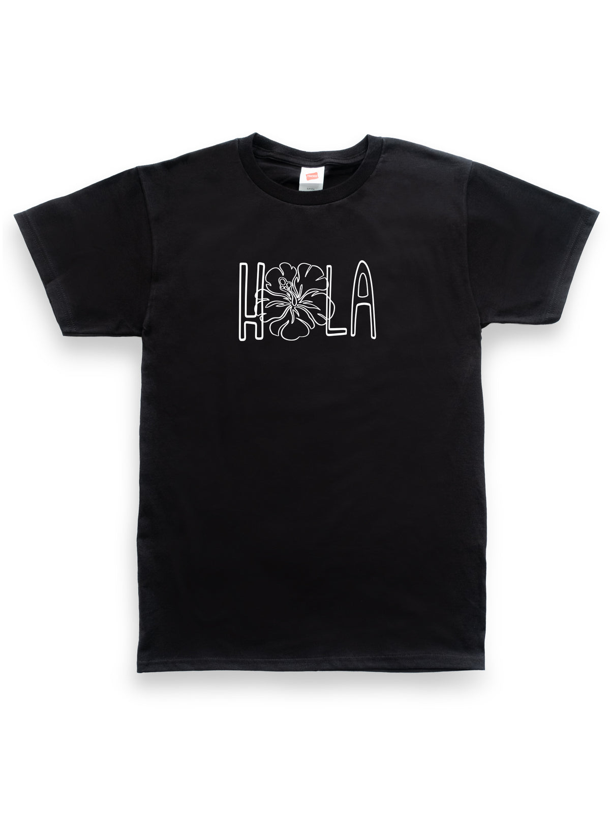 Honi Pua - HULA Hibiscus Outline Unisex Hawaiian T-Shirt