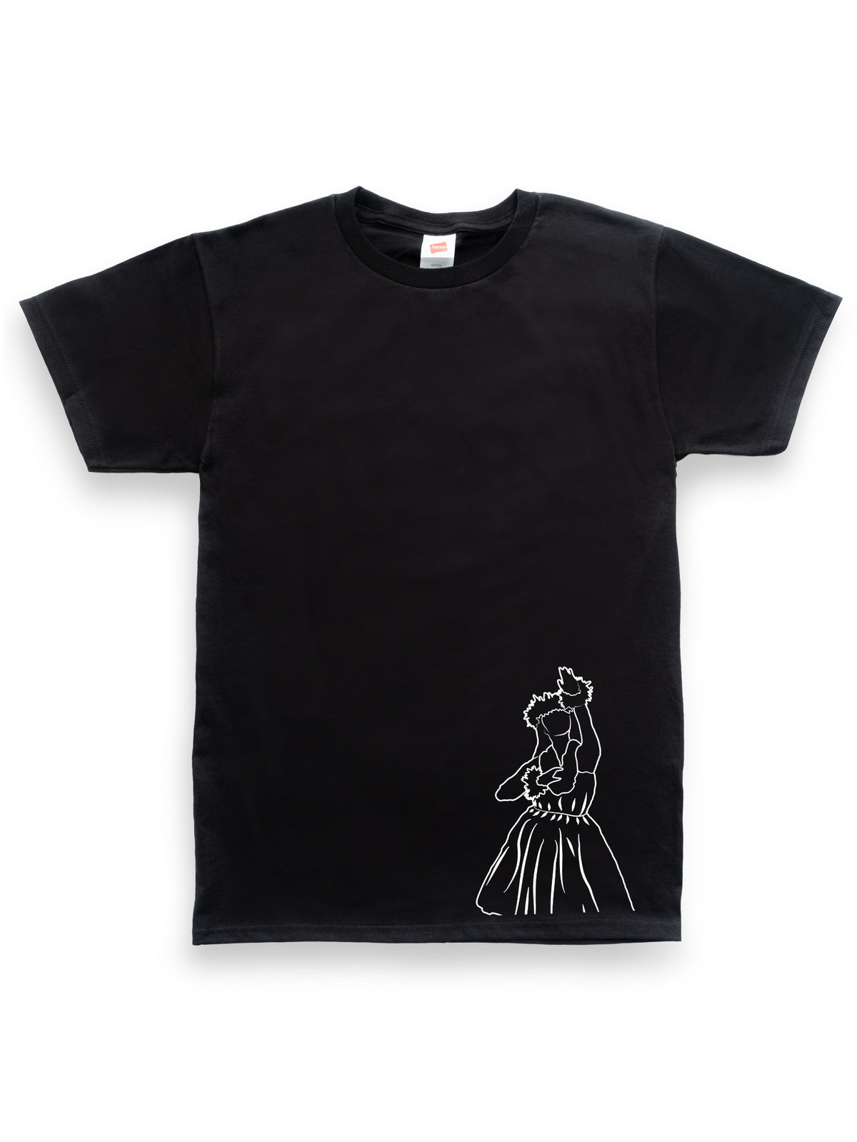 Honi Pua - Hula Dancer Silhouette Unisex Hawaiian T-Shirt
