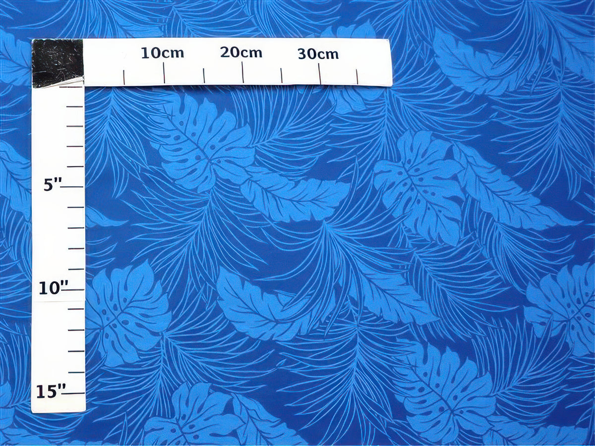 Ka Makani - Monstera Royal Poly Cotton Hawaiian Fabric - LMH-04-331