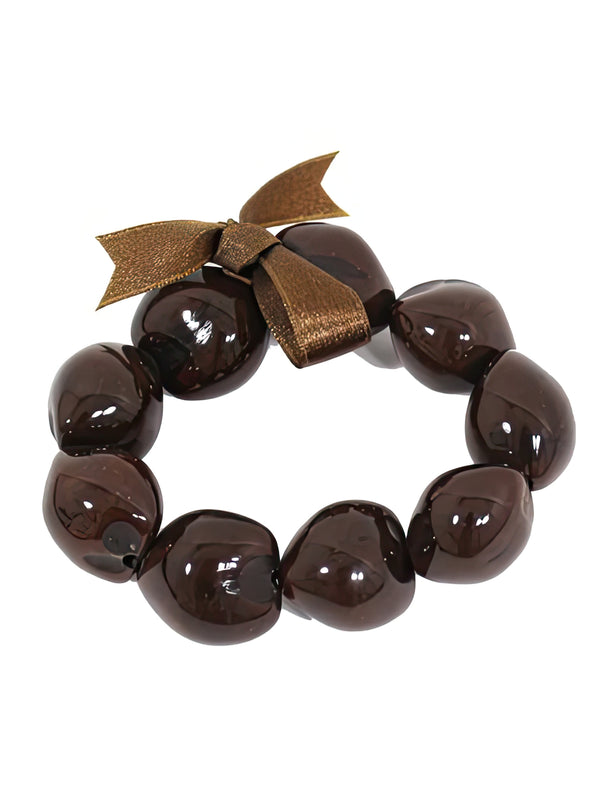 Ka Makani - Brown Kukui Nut Bracelet