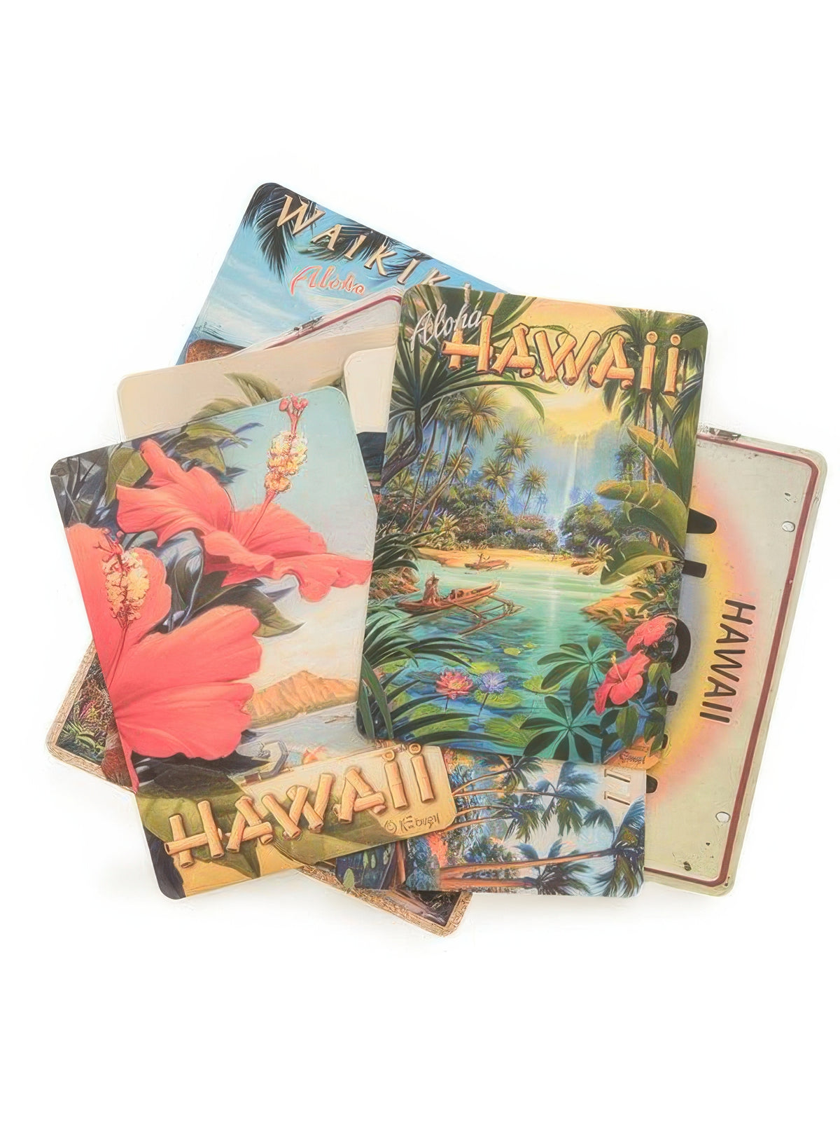 Pacifica Island Art - Hawaiian Postcards (set of 10 postcards)