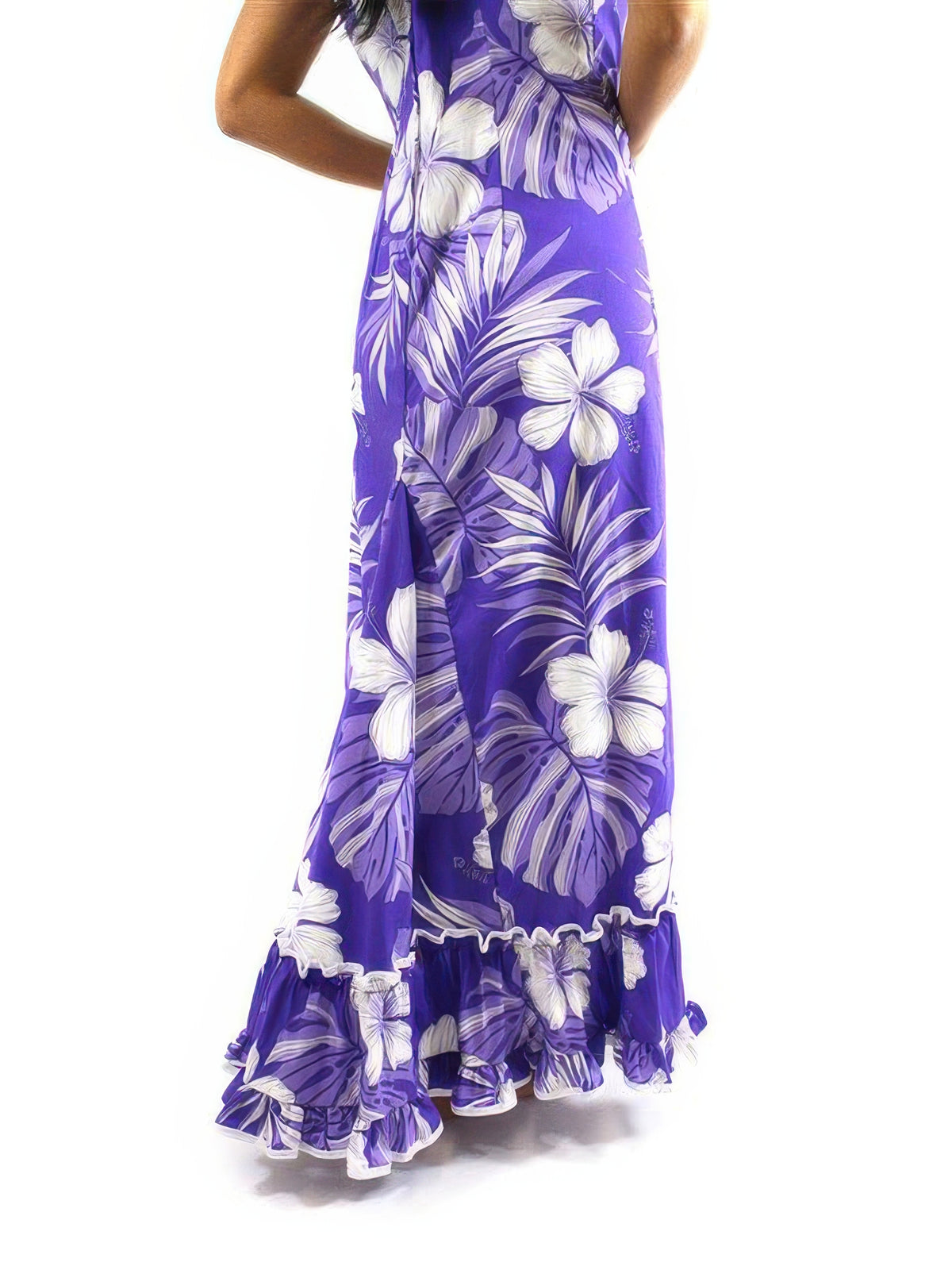 purple hawaiian dress Pacific Legend