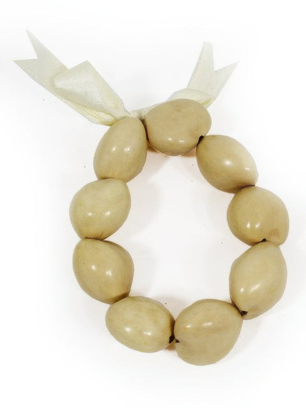 Ka Makani - Natural Kukui Nut Bracelet