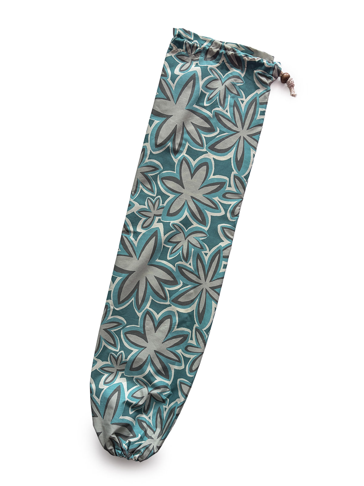 Ka Makani - Lovely Tiare Teal Hula Pau Skirt Case