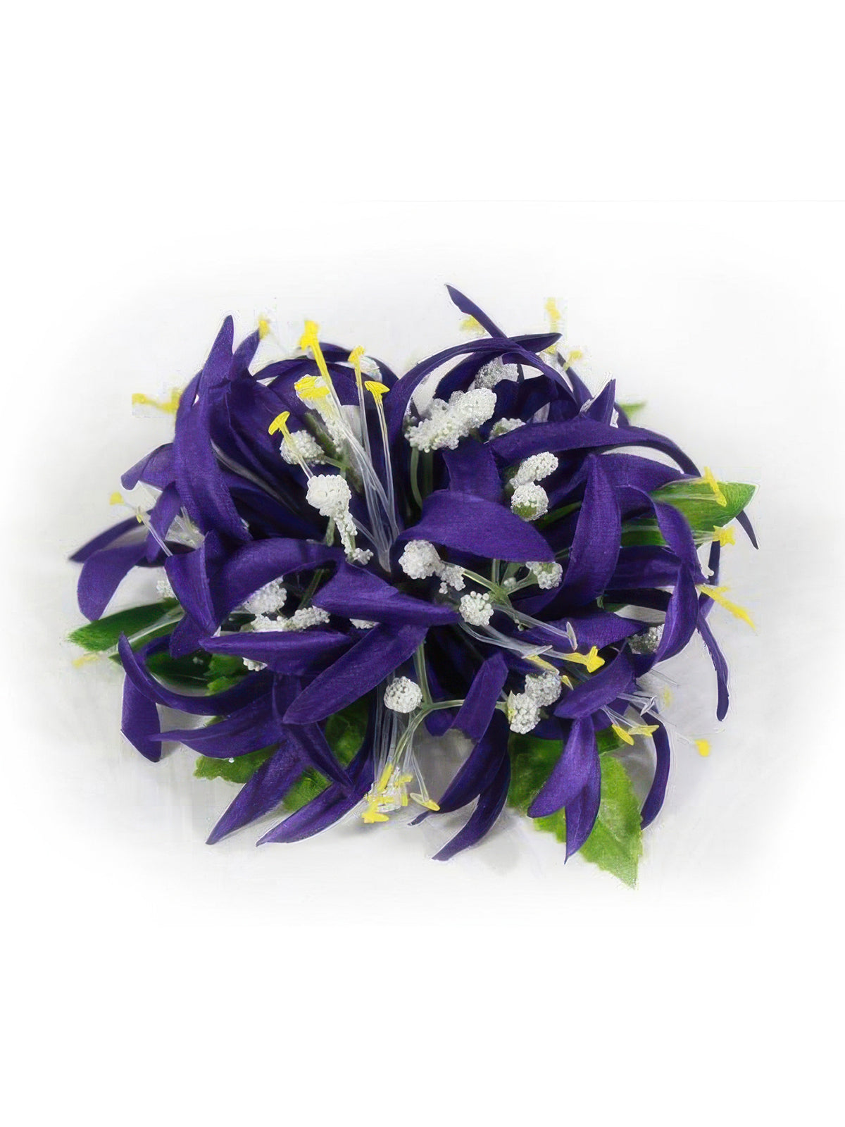 Ka Makani - Dark Purple Spider Lily Hair Clip 4"x 4.5"