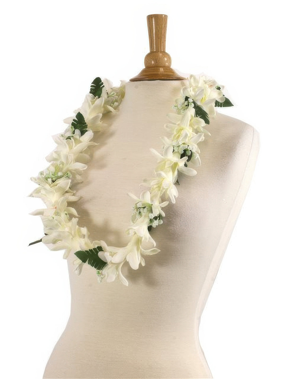 Ka Makani - Cream Island Tuberose with Blossom Fern Lei